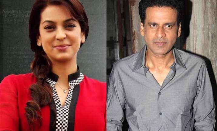 what juhi chawla kicked out manoj bajpayee from chalk n