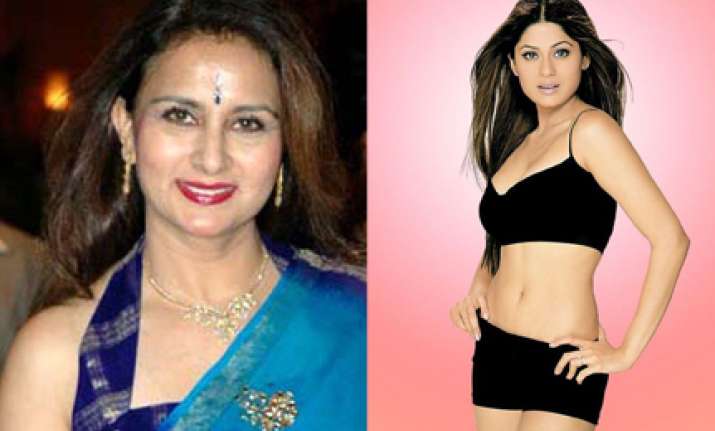 shamita shetty poonam dhillon in big boss 3