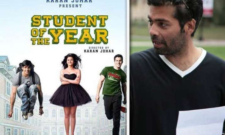kjo begins shooting for student of the year with song