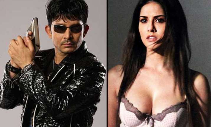 krk offers rs 1 cr for sunny leone s strip dance complaint