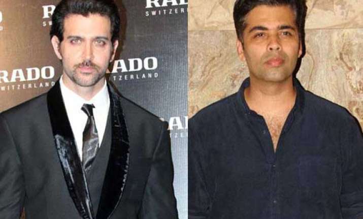 karan johar s special gift for hrithik roshan