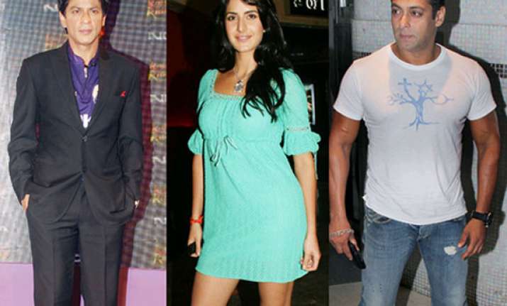 katrina kaif s reaction on salman shah rukh patch up