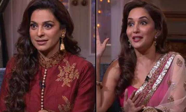 koffee with karan 4 madhuri juhi want salman as brother