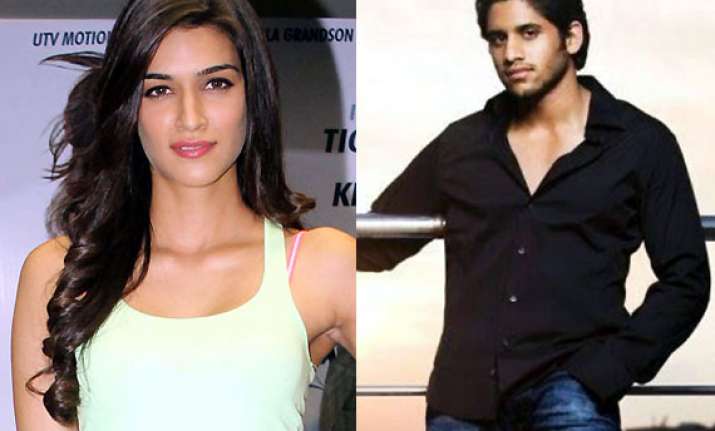 kriti sanon in naga chaitanya s next