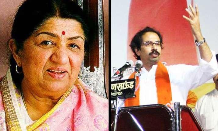making fun of lata no laughing matter says shiv sena outfit
