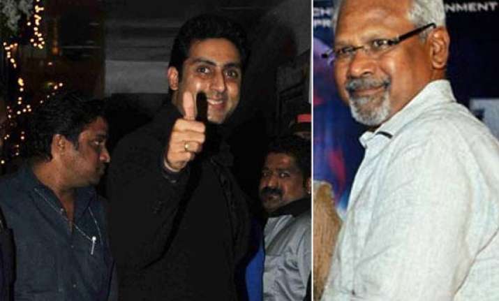 mani ratnam is family to abhishek bachchan