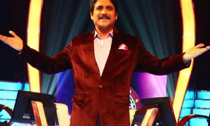 nagarjuna enjoys pressure pleasure of hosting tv show