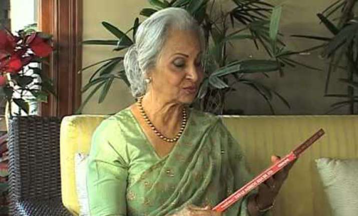 nasreen s book on waheeda rehman to be available soon