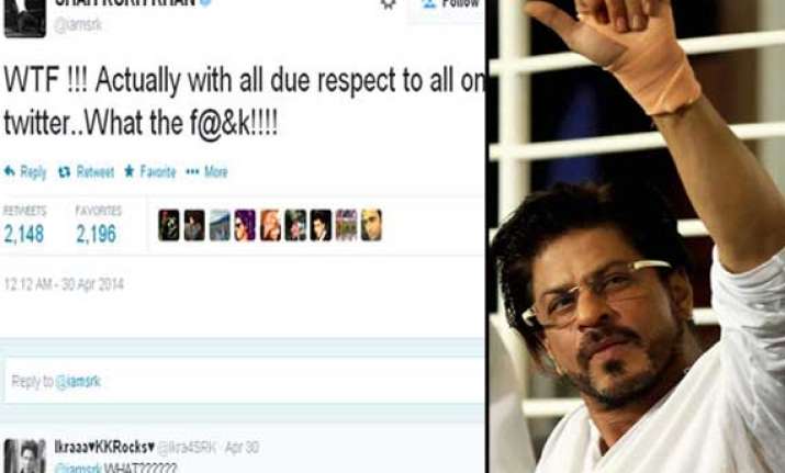 omg shah rukh khan abused on twitter post kkr lost its ipl