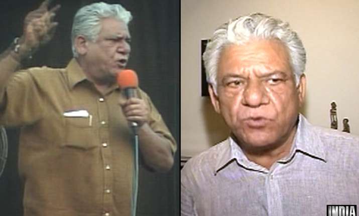 om puri apologises for controversial remarks against