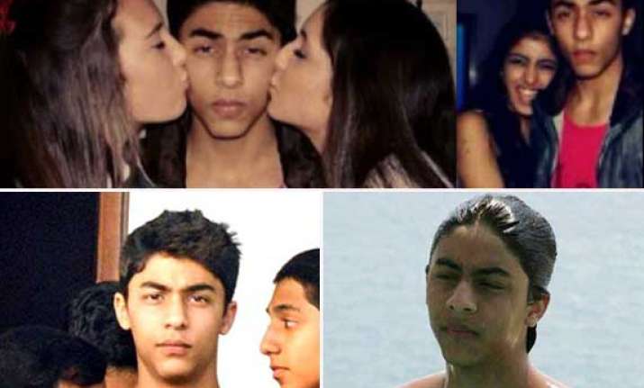 pics proving shah rukh khan s son aryan is expressionless