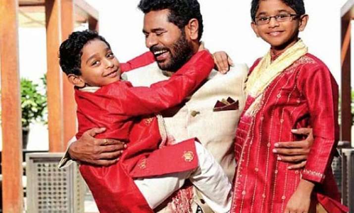 prabhudheva s surprise holiday plan for sons spoilt