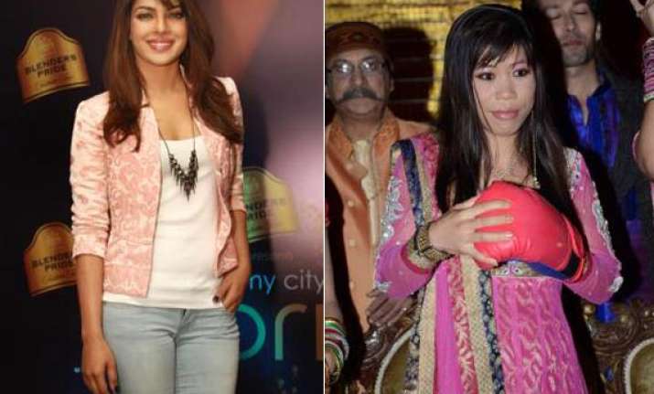 priyanka wants lessons from mary kom