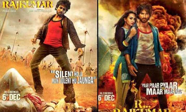 r... rajkumar trailer out shahid kapoor hits hard view