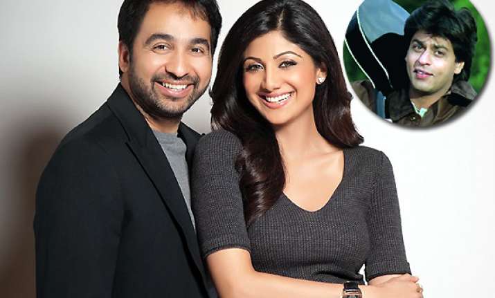 raj is just like shah rukh khan of ddlj shilpa shetty see