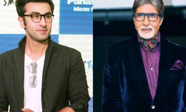 ranbir is more popular than me says big b