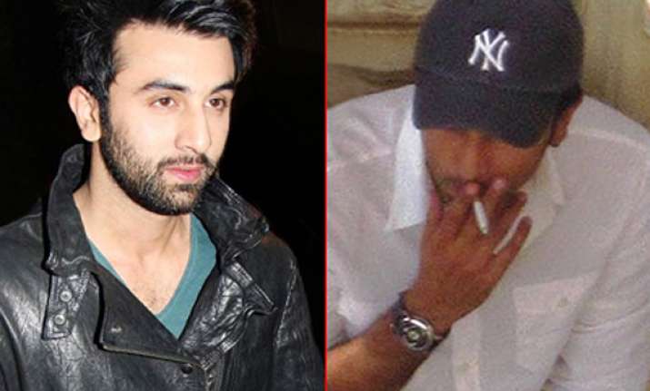 Ranbir Kapoor says smoking in public was part of a film shoot