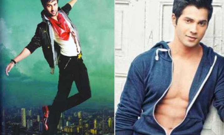 ranbir wants to dance with varun on screen