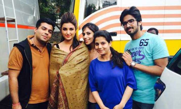 ranveer parineeti s kill dil shoot ends