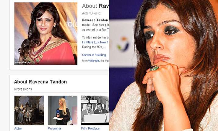 raveena tandon i m not on facebook