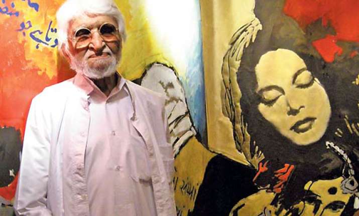 reena roy s sister to make film on m.f. hussain