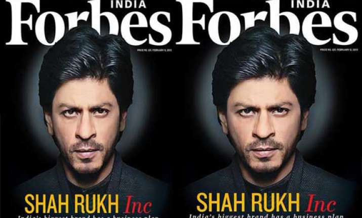 shah rukh khan covers forbes middle east