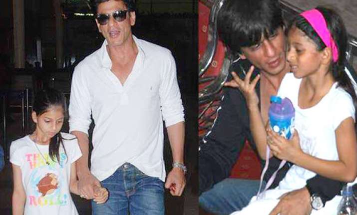 scolded by daughter for not kicking the butt says shahrukh