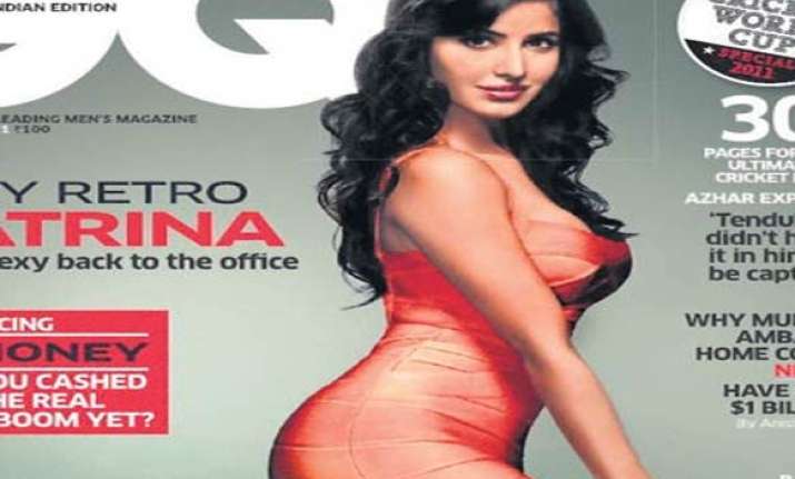 sexy katrina on cover of a men s magazine