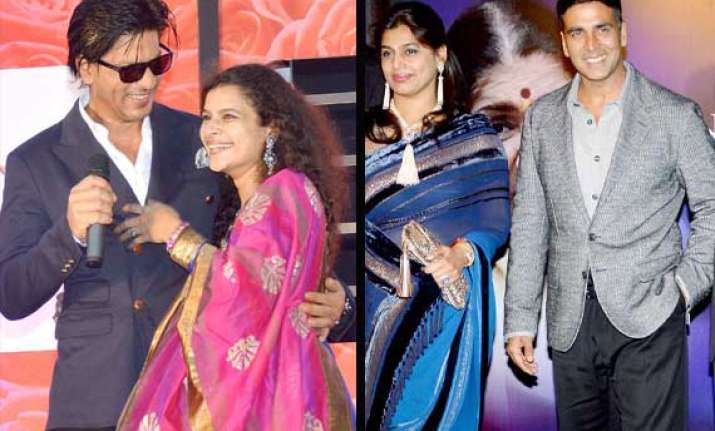shah rukh skips akshay attends yash chopra memorial