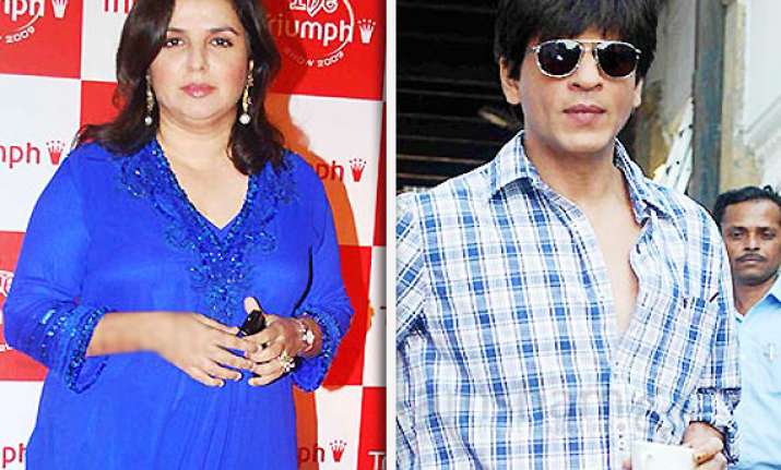 shah rukh to work in farah khan s film