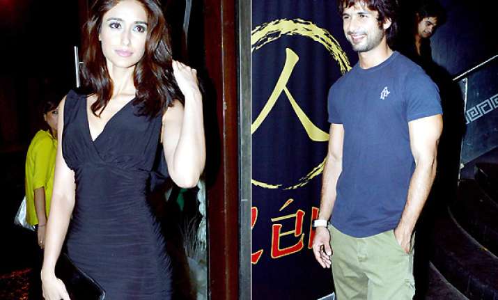 shahid ileana party together view pics