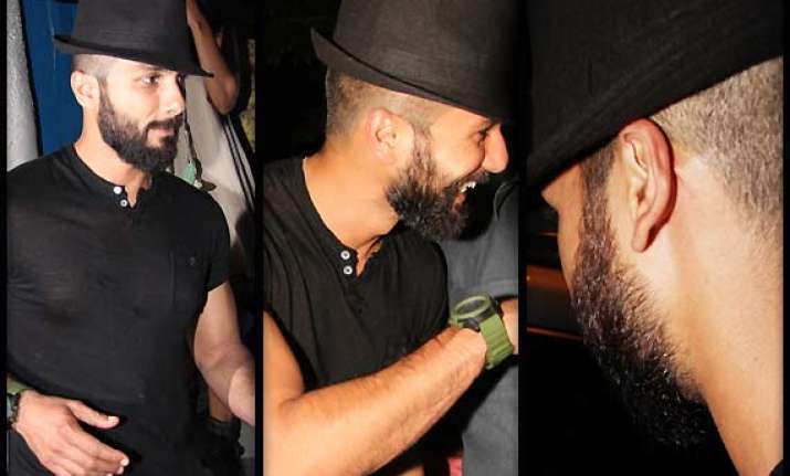 shahid kapoor s latest haider look out see pics