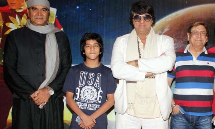 shaktimaan introduces junior shaktimaan in a tele film view