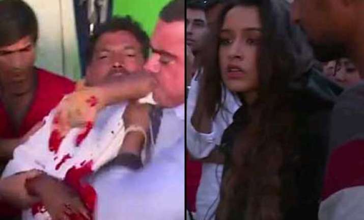 shocking shraddha kapoor stabs a stuntman on the sets of ek