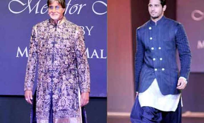 sidharth malhotra trilled to walk with big b at mijwan