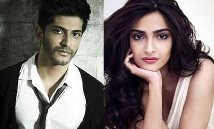 sonam kapoor nervous about brother s bollywood debut