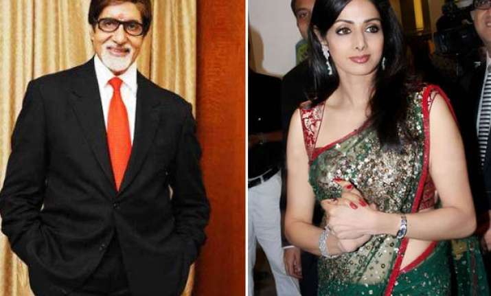sridevi is spontaneous and lovely says big b
