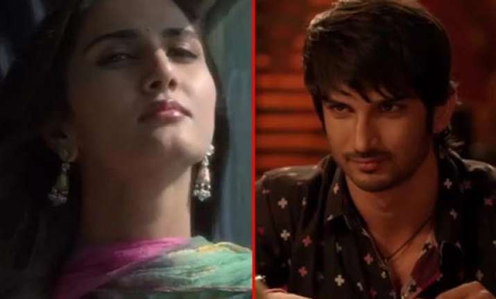 sushant singh rajput and vaani romance in the teaser of