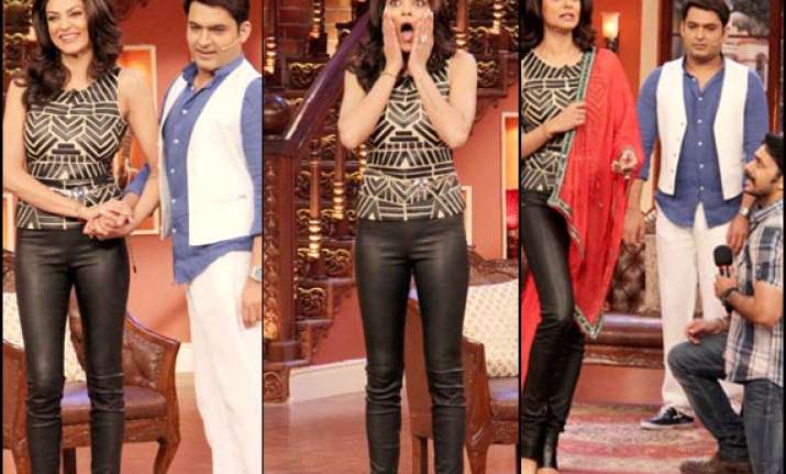 sushmita sen approached comedy nights with kapil to be a