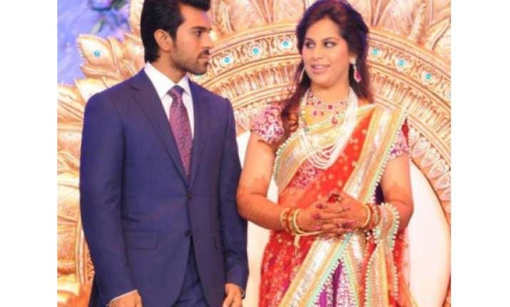 stars from the south flock to teja s wedding