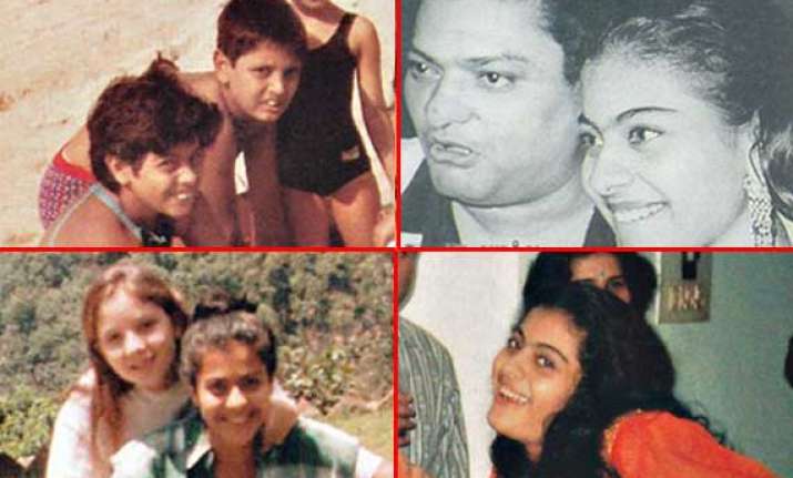 rare pics of birthday girl kajol