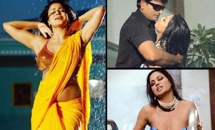 veena malik hot stills from tollywood flick nagna satyam