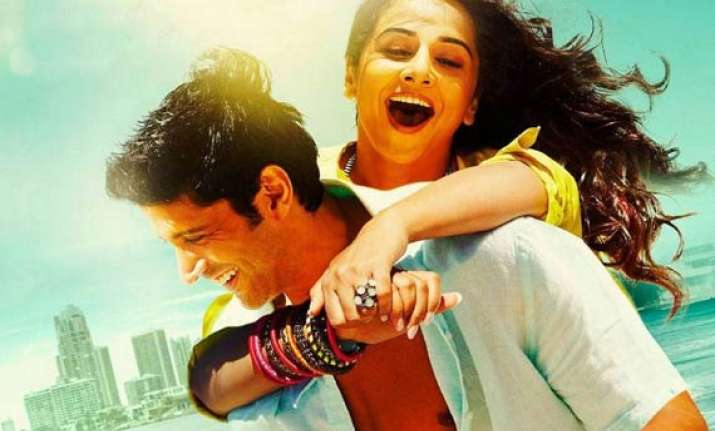 farhan akhtar found an easy bakra in me vidya balan see pics