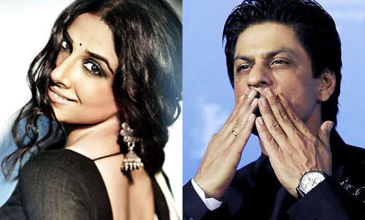 vidya expresses desire to work with shah rukh khan