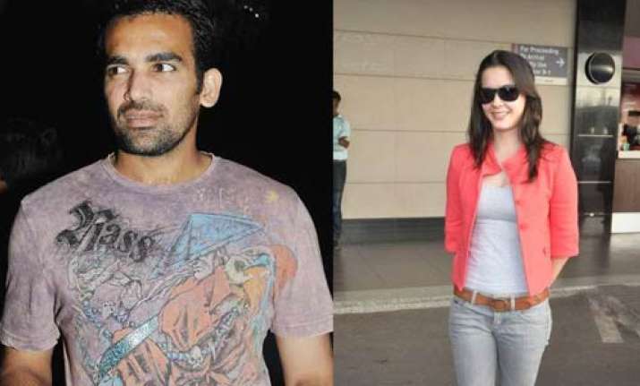 zaheer may wed isha sharvani