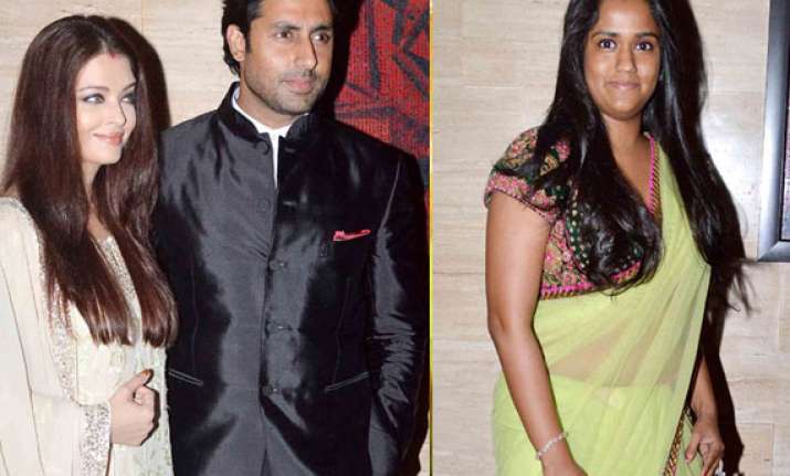 aishwarya and salman khan s sister arpita party together