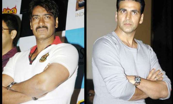 ajay devgan speaks on clash with akshay kumar see pics