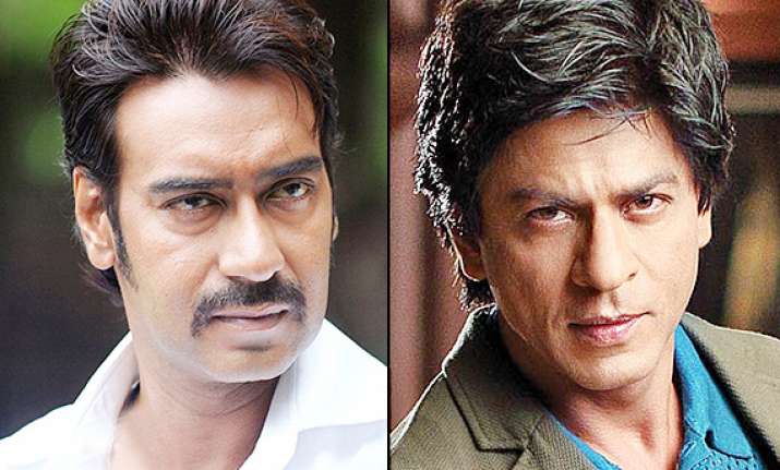 ajay devgn shah rukh khan spat singham actor blames media