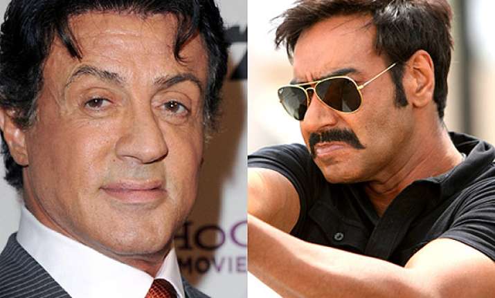 ajay devgn sylvester stallone to clash at box office on