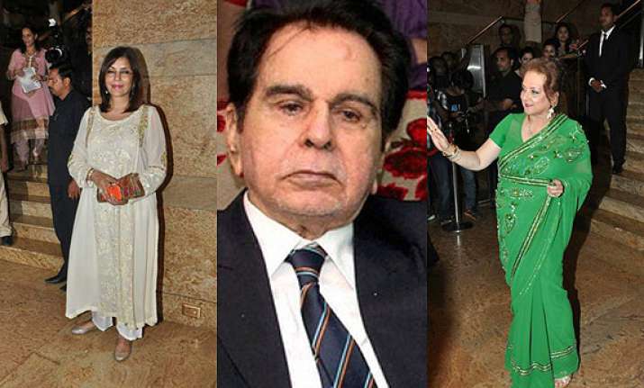 cinema icons get together to launch dilip kumar s